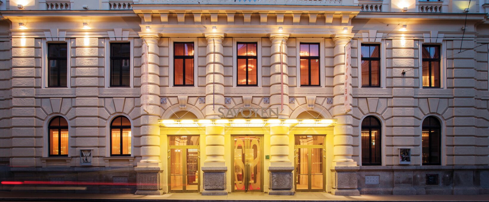 Außenansicht Hotelgebäude | Hotel Savoyen Vienna
