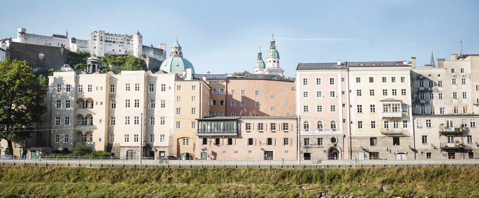 Blick Rudolfskai | Hotel Altstadt Salzburg 