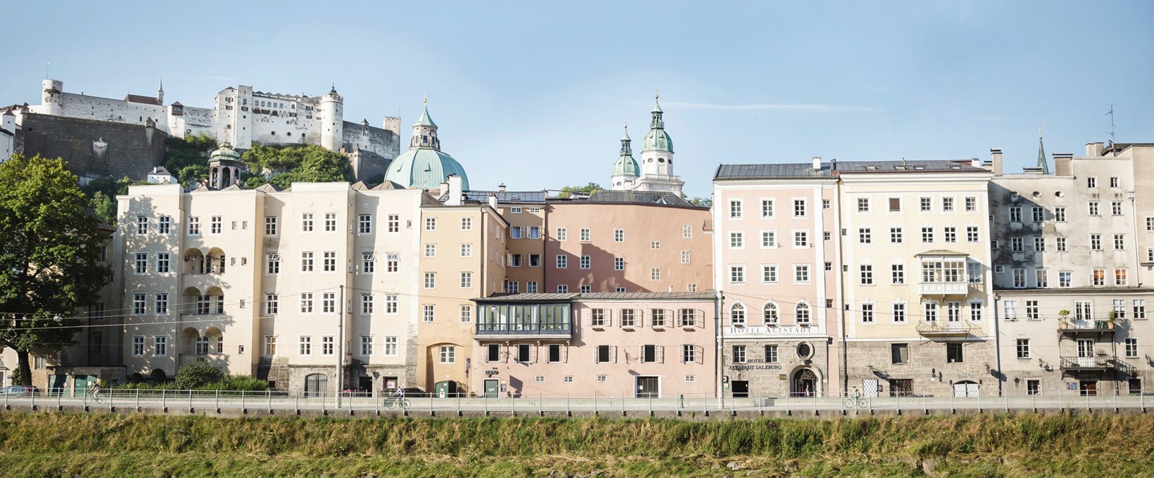 Blick Rudolfskai | Hotel Altstadt Salzburg 