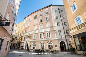 Außenansicht Hotel Gebäude  Judengasse | Hotel Altstadt Salzburg