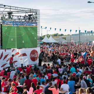 Public Vieiwng in Wien zur Fußball WM 2018 in Russland | © Daniel Hawelka