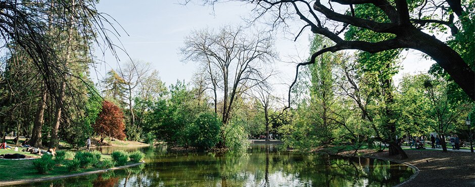 Blick auf den Teich im Wiener Stadtpark. | © Flickr | Nico Kaiser