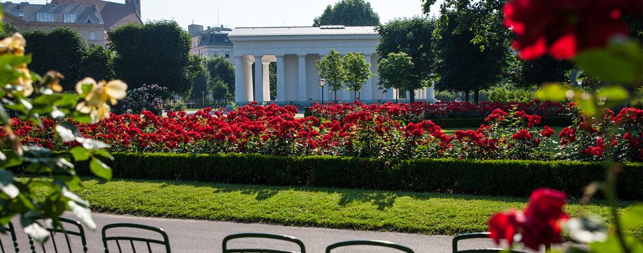 Der Theseustempel im Volksgarten | © WienTourismus | Christian Stemper