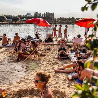Für Nixen und Wassermänner: Ab ins Wasser! | © CopaBeach Sonne und Strand am CopaBeach | © CopaBeach
