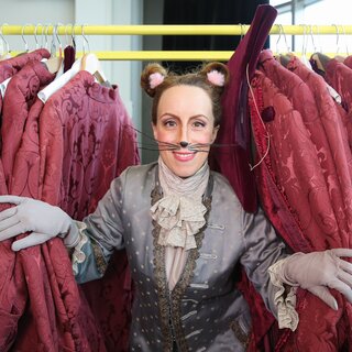 La Cenerentola for kids | Volksoper Vienna | © Barbara Pálffy Mouse of the kids' version of La Cenerentola | © Barbara Pálffy