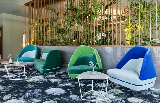Seminarfoyer mit Sitzgelegenheit | Hotel Bosei in Wien