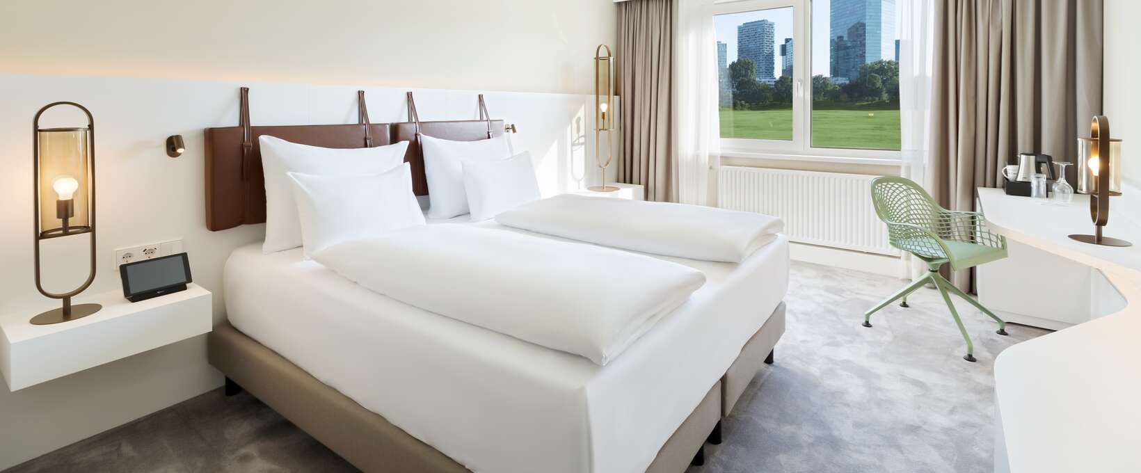 Superior Zimmer mit Doppelbett| Hotel Bosei in Wien