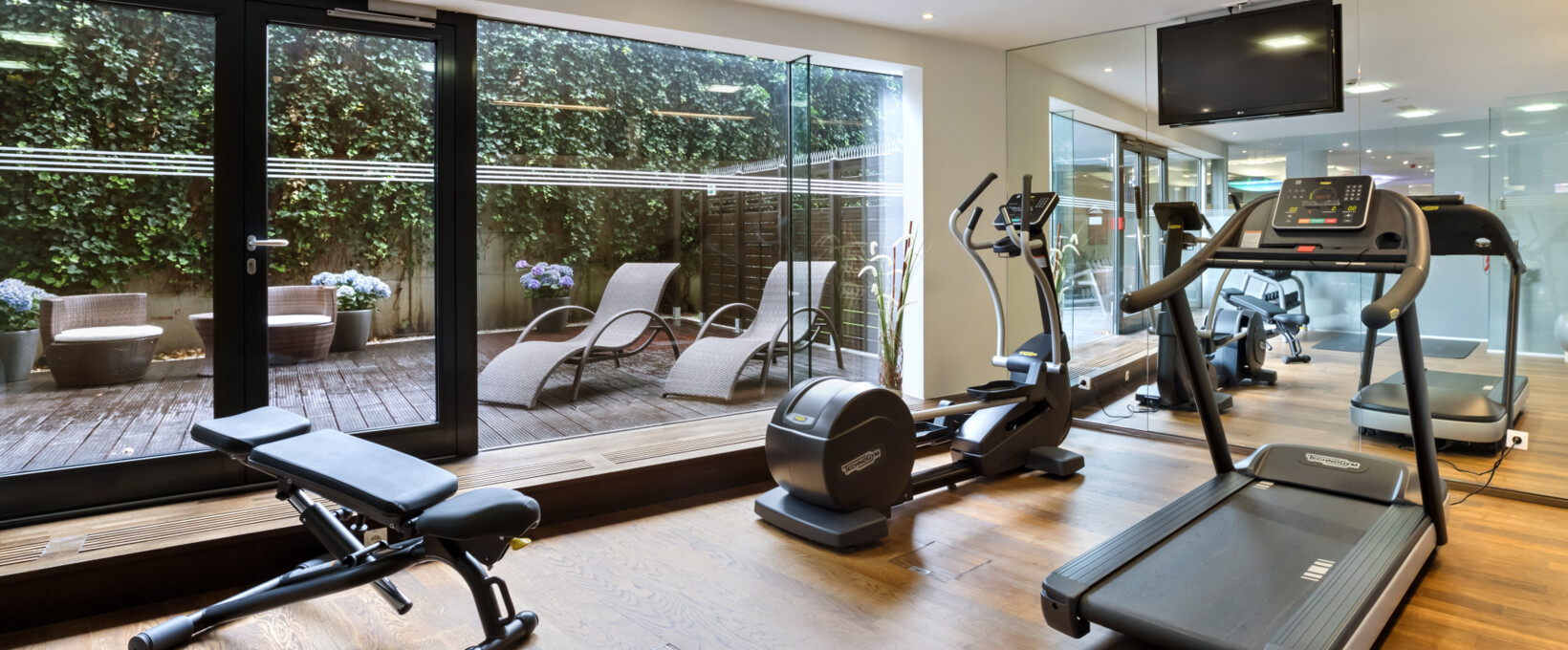 Gym room  | Hotel Congress Innsbruck Gym room with equipment | Hotel Congress Innsbruck