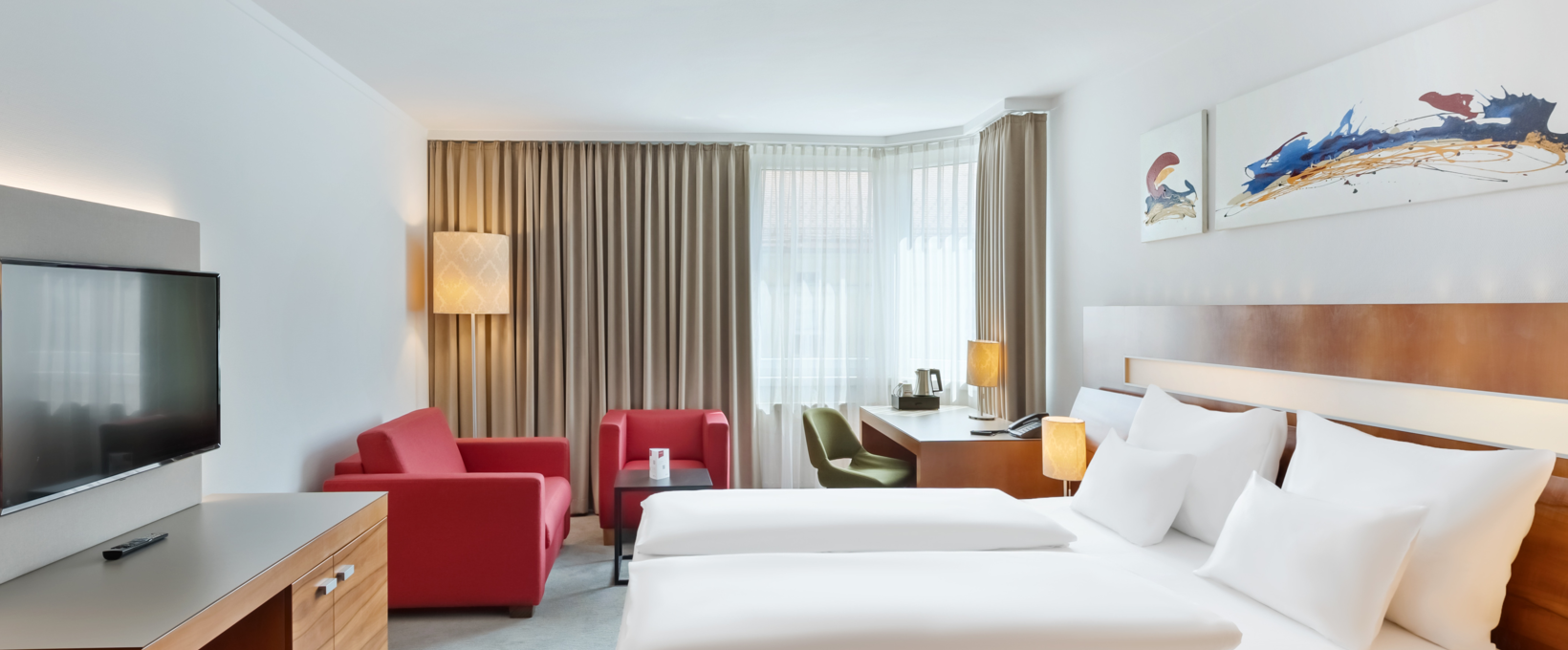 Premium Zimmer | Hotel Europa Graz Premium Zimmer mit Kingsize Bett | Hotel Europa Graz