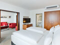 Junior Suite sleeping and living area | Hotel Europa Graz