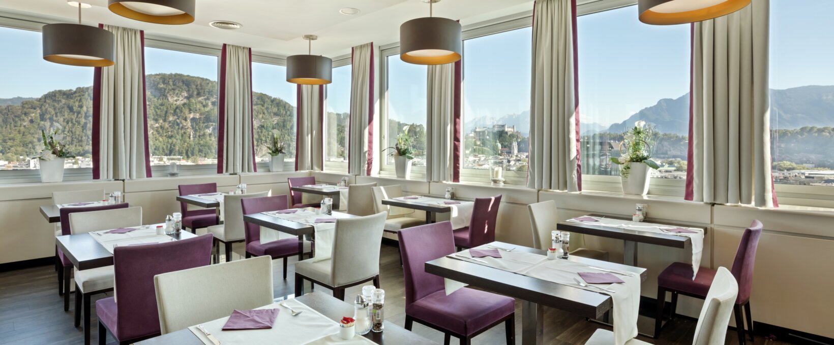 Restaurant with a view | Hotel Europa Salzburg