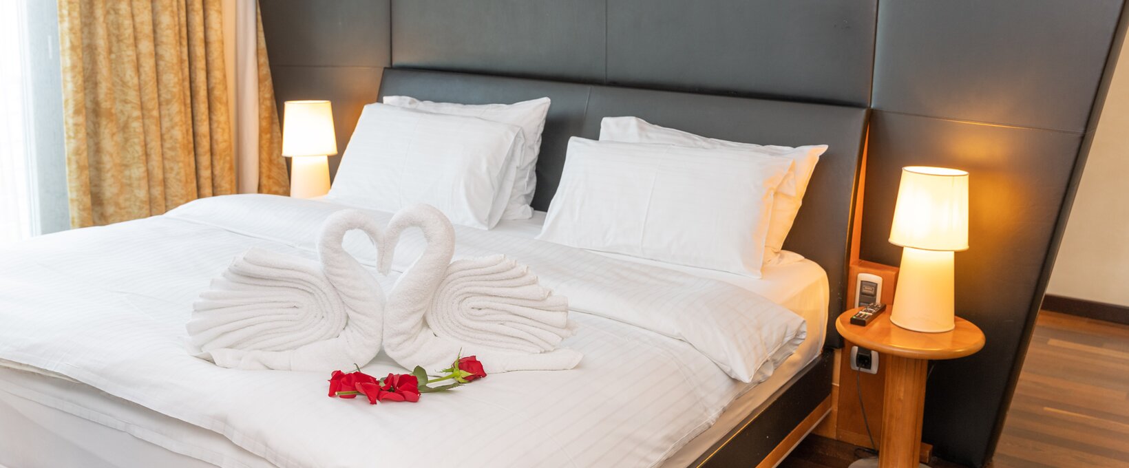 Presidential Suite bedroom | Hotel Ljubljana in Slovenia