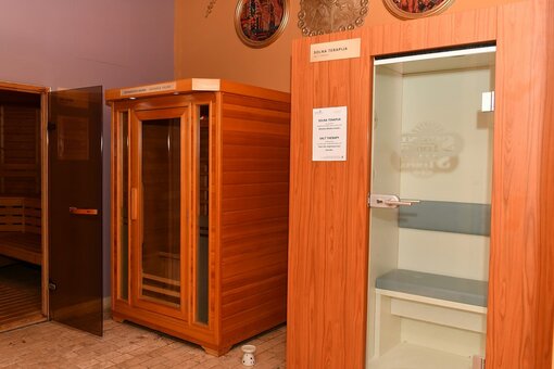 Sauna | Hotel Ljubljana in Slowenien Sauna Eingangsbereich | Hotel Ljubljana in Slowenien