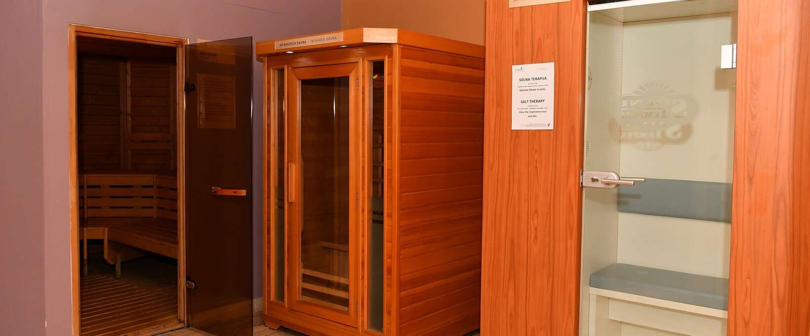 Sauna | Hotel Ljubljana in Slowenien Sauna Eingangsbereich | Hotel Ljubljana in Slowenien