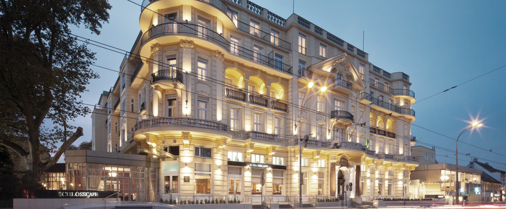 Außenansicht Hotelgebäude | Parkhotel Schönbrunn in Wien