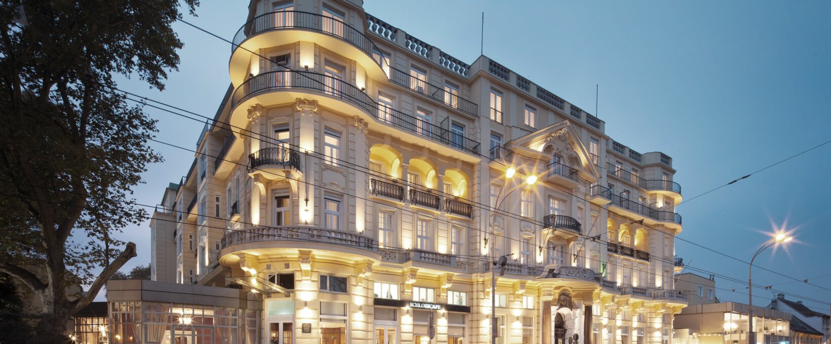 Außenansicht Hotelgebäude | Parkhotel Schönbrunn in Wien