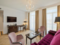 Suite living room with TV | Parkhotel Schönbrunn in Vienna