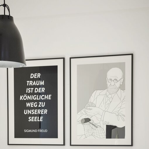 Restaurant mit Bild von Sigmund Freud | Hotel Rathauspark in Wien