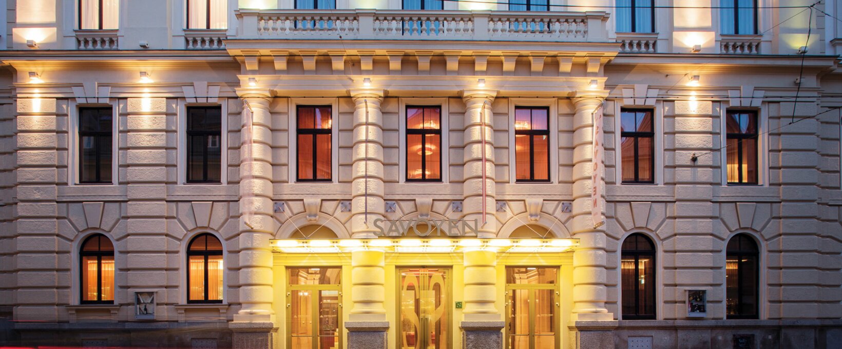 Exterior view hotel building | Hotel Savoyen Vienna