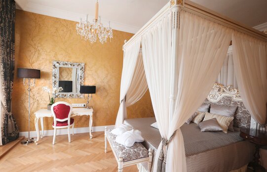 Master´s Schlafzimmer mit Himmelbett | Schloss Schönbrunn Grand Suite in Wien