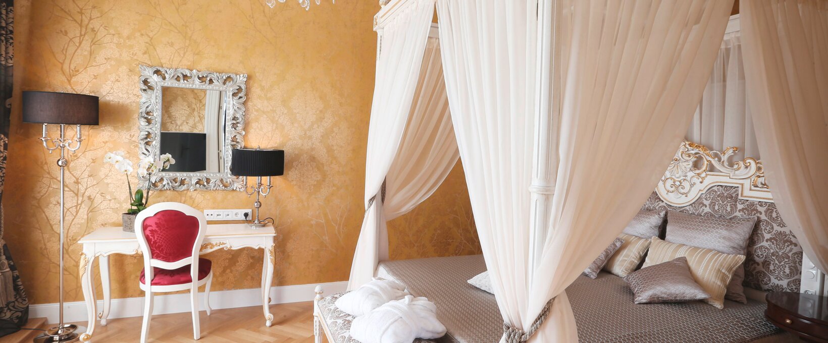 Master´s Schlafzimmer mit Himmelbett | Schloss Schönbrunn Grand Suite in Wien