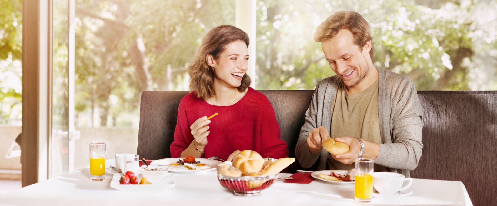 Breakfast in a Austria Trend Hotel