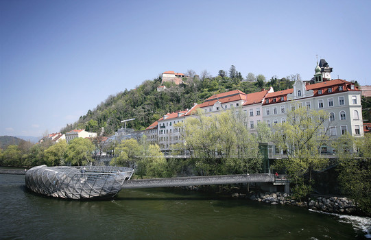 Mur island | Graz | © Graz Tourismus | Harry Schiffer