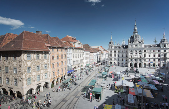  Main square | Graz | © Graz Tourismus | Harry Schiffer