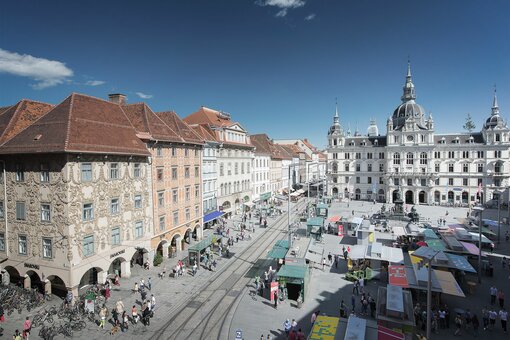 Main square | Graz | © Graz Tourismus | Harry Schiffer