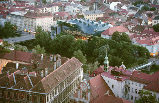 Art house panorama view | Graz | © Graz Tourismus | Harry Schiffer