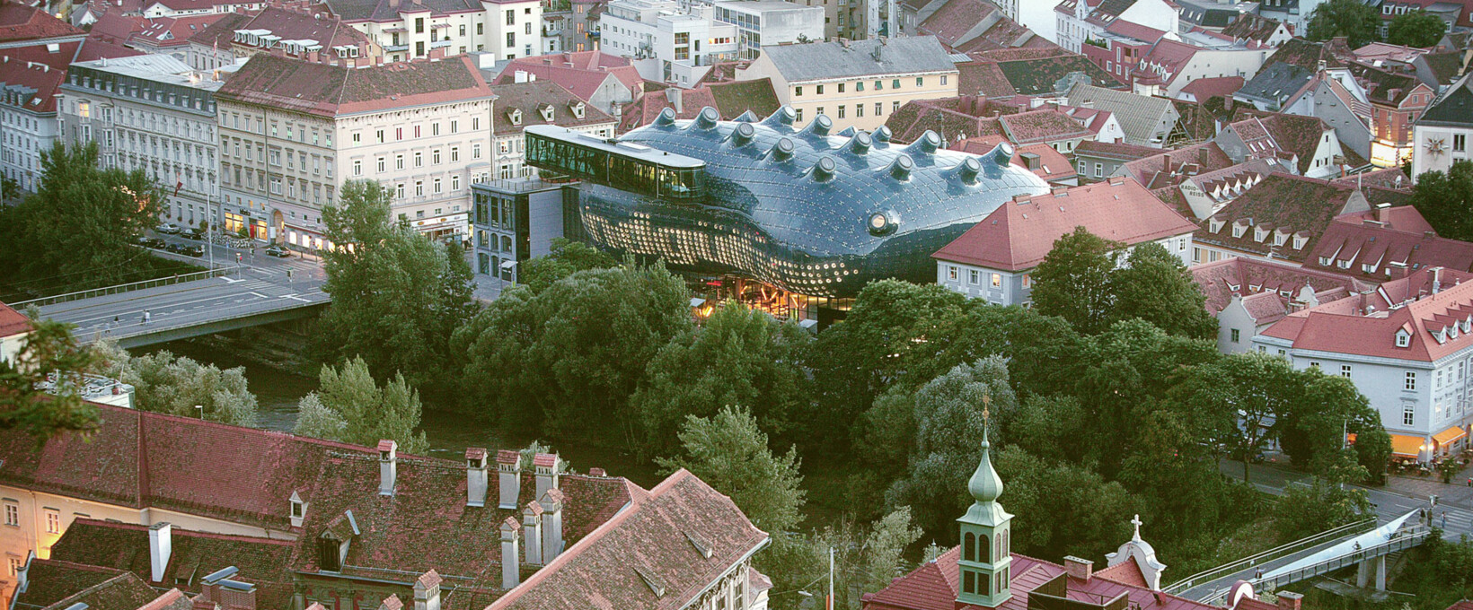 Art house panorama view | Graz | © Graz Tourismus | Harry Schiffer