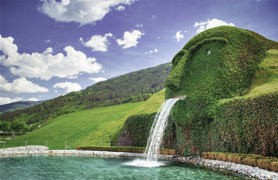 Swarovski Kristallwelten Wattens mit Brunnen | Innsbruck | © Edgar Moskopp 