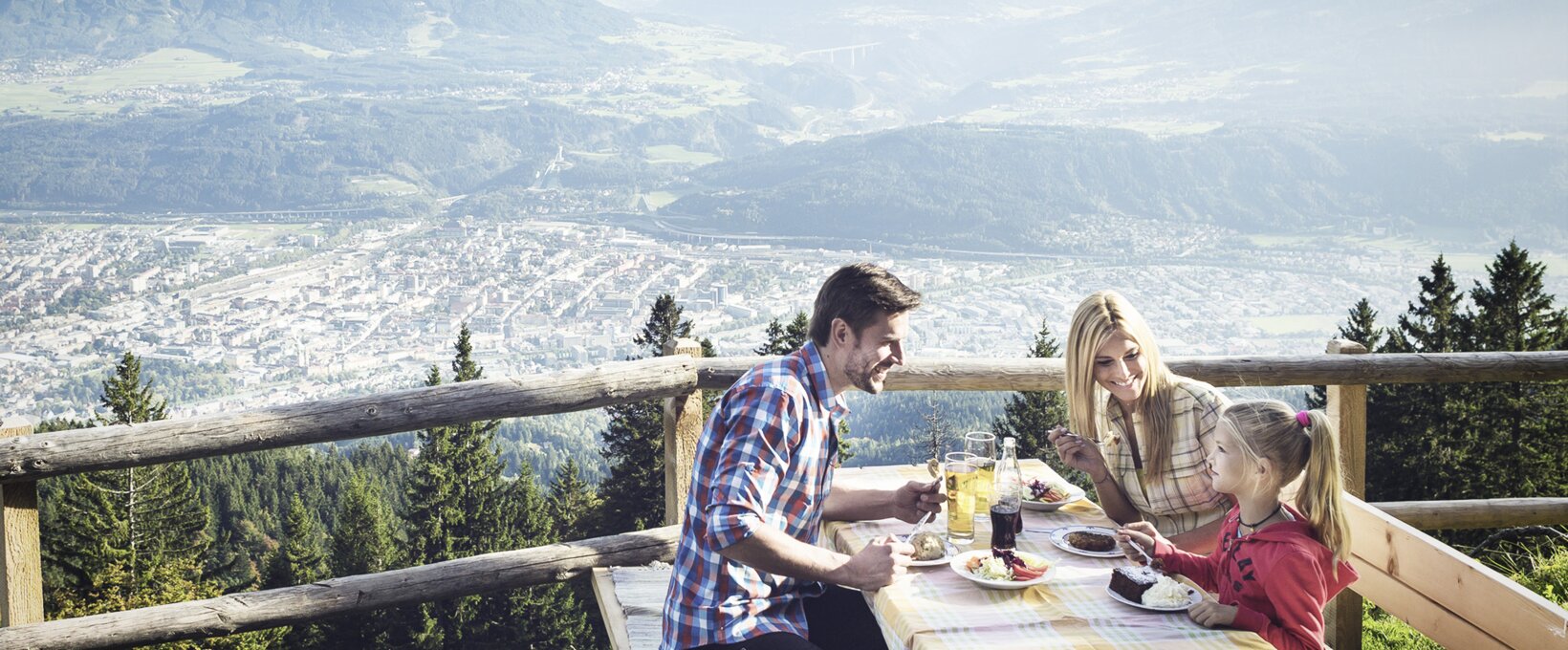 Ausblick auf Innsbruck | © Tourismusverband Innsbruck - Mario Webhofer