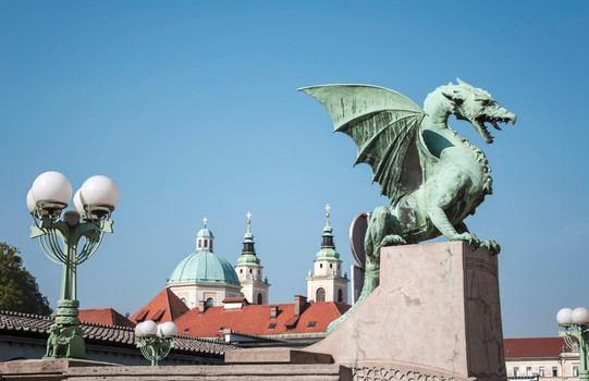 Drachen Statue | Ljubljana