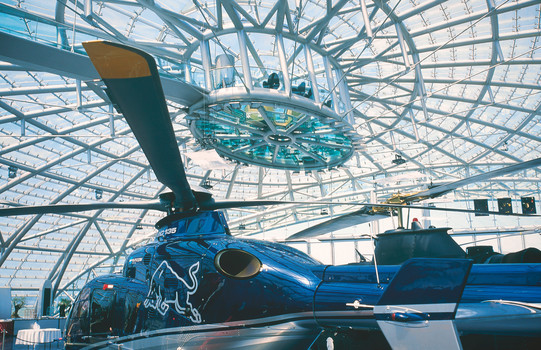 Hangar 7 helikopter | Salzburg | © Österreich Werbung | Diejun 