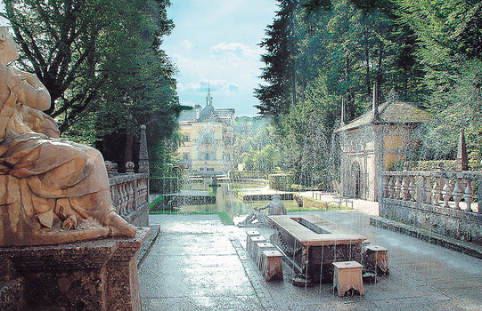 water features Hellbrunn | Salzburg | © Tourismus Salzburg 