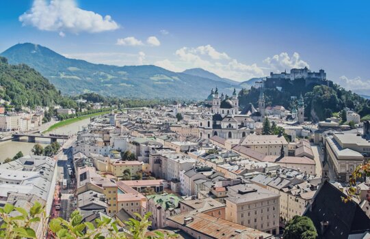 Panorama über die Stadt | Salzburg