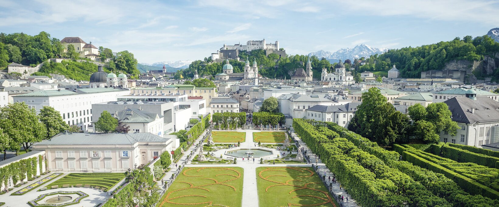 Schloss Mirabell mit Garten | © Tourismus Salzburg