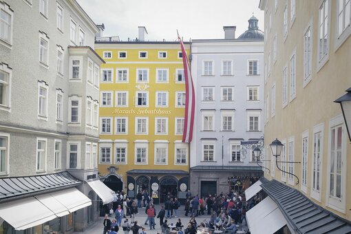 Mozarts Geburtshaus | Salzburg | © Tourismus Salzburg Mozarts Geburtshaus in Zentrum | Salzburg | © Tourismus Salzburg