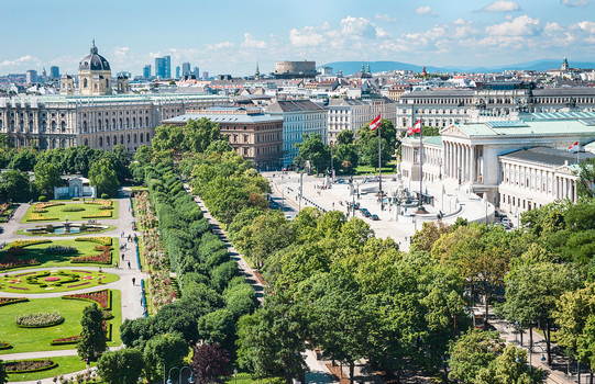 Ringstraße mit Parlament | Wien | © Wien Tourismus | Christian Stemper