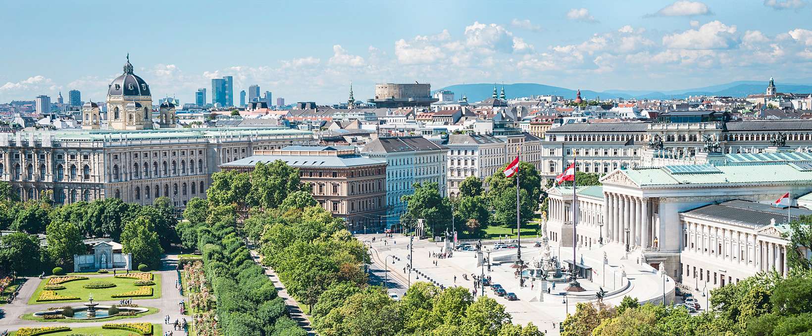 Ringstrasse and Parliament | Vienna | © Wien Tourismus | Christian Stemper Ringstrasse and Parliament | Vienna | © Wien Tourismus | Christian Stemper