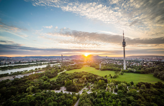 Panorama sunset | Vienna | © Österreich Werbung | filmspektakel.at