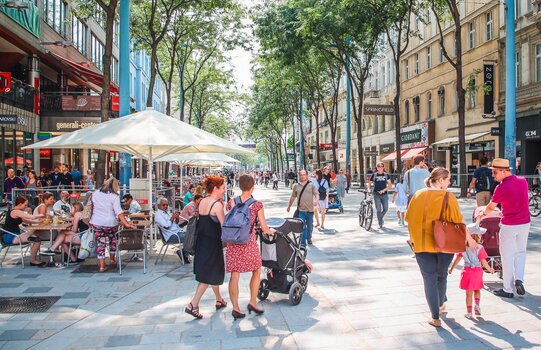 Mariahilfer street | Vienna | © Christian Fürthner | MA 28