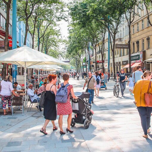 Mariahilfer street | Vienna | © Christian Fürthner | MA 28 Mariahilfer street | Vienna | © Christian Fürthner | MA 28