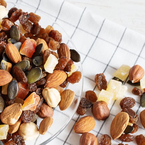 Variation of nuts Variation of nuts